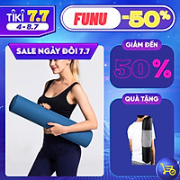 Thảm Tập Yoga 2 Lớp FUNU IN Hoa Văn- Giao Màu Ngẫu Nhiên- Chính Hãng