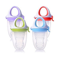 Túi nhai chống hóc Silicone Kidsme Plus Size XL cho bé từ 6 tháng tuổi (màu ngẫu nhiên)