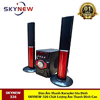 Loa Karaoke Gia Đình I-SKY SK326 Kết Nối Tivi , Iphone, Ipad, Smartphone Âm Thanh Hifi Siêu Bass - Hàng Chính Hãng