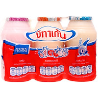 [Chỉ Giao HCM] - Big C - Lốc 6 hộp sữa chua uống men sống Betagen hỗn hợp 85ml - 91940