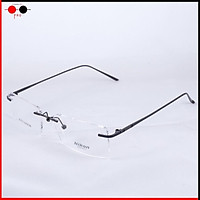 Gọng kính không viền cao cấp Nikon 16011 tặng hộp thời trang