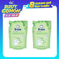 Bộ 2 Gói Nước Rửa Bình Sữa D-nee (600ml x 2)