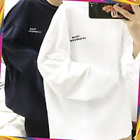 ÁO THUN TAY DÀI OVERSIZE FORM RỘNG CÁ TÍNH HÌNH THẬT UP Ở CUỐI M193