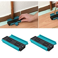 Pack of 2 Plastic 5'' Copy Gauge Contour Gauge Duplicator 45/90° Gifts