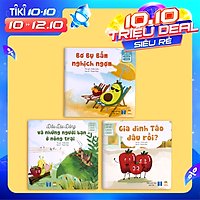 Bộ truyện tranh Chu Du Cùng Những Người Bạn Thú Vị - Sách tương tác cho bé 0-1-2-3-4-5-6 tuổi (Sách Đọc to giúp trẻ thông minh, phát triển não bộ)