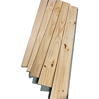 Bó 5 thanh gỗ thông pallet dài 1m, rộng 9cm, dày 1.4cm bào láng 4 mặt dùng làm giường pallet, trang trí, làm kệ, DIY
