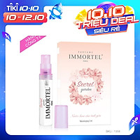 Nước hoa nữ IMMORTEL Secret garden Chai xịt 3ml EDP