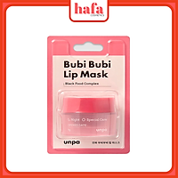 Mặt Nạ Ngủ Môi, Dưỡng Ẩm, Làm Mềm Môi Unpa Bubi Bubi Lip Mask 9g