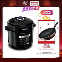 Nồi áp suất điện đa năng Tefal CY601868 - 6 Lít - 15 chức năng - Hàng chính hãng