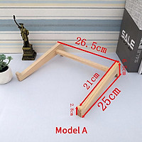Bàn Laptop Gỗ Đứng Tấm Làm Mát Cho PC Máy Tính Macbook Pro Air IPad Pro Máy Tính Nâng Bằng Gỗ Giá Đỡ Gắn Phụ Kiện Laptop