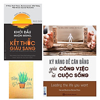 Combo Kỹ Năng Để Cân Bằng Giữa Công Việc Và Cuộc Sống và Khởi Đầu Muộn Màng Kết Thúc Giàu Sang - Kế Hoạch Hành Động Để Tài Chính Vững Vàng ( Tặng Kèm Sổ Tay Xương Rồng)