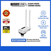 Thiết Bị Mở Rộng Sóng Wifi Băng Tần Kép AC1200 TotoLink EX1200M - Hàng Chính Hãng