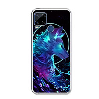 ỐP LƯNG DẺO CHO ĐIỆN THOẠI REALME C15 - 0485 WOLF - HÀNG CHÍNH HÃNG