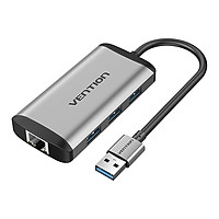 Bộ chuyển đổi VENTION CKBHB HUB 4IN 1 USB 3.0 3 * USB 3.0 + Cổng RJ45