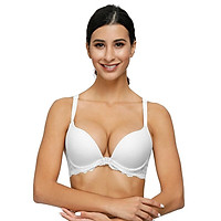 Hàng Mới Về Nữ Push Up Áo Lót Nội Y Đệm Mỏng Quần Lót Ren Lưng Y-Dòng 30 32 34 36 38 40 42 44 A B C D E Ly