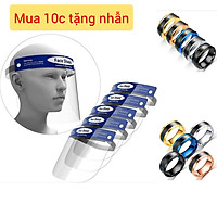 Mặt nạ kính chống giọt bắn Face Shield (Mua 10 cái tặng nhẫn cảm biến nhiệt độ)