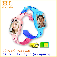 Đồng Hồ Thông Minh Trẻ Em Nhỏ Gọn Nhất Giao Diện Mới Cực Đẹp Gắn Sim Riêng Biệt