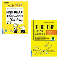 COMBO Funny Grammar for you Basic Ngữ pháp tiếng Anh vui nhộn + Mindmap English Grammar N