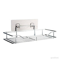 Kệ inox treo tường nhà tắm phòng bếp - Gía gia vị để đồ inox