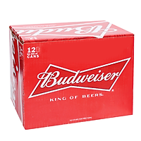 Big C - Thùng 12 bia Budweiser 500ml - 91326