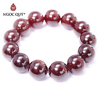 Vòng tay phong thủy nam đá garnet AAA mệnh hỏa, thổ - Ngọc Quý Gemstones