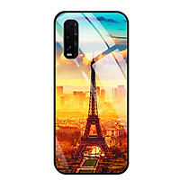 Ốp Lưng Kính Cường Lực Cho Điện Thoại OPPO FIND X2 - 0299 PARIS01 - Hàng Chính Hãng