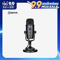 BOYA BY-PM500 USB Microphone Mic Cardioid/ Omnidirectional Pickup Patterns Muting Function 3.5mm Headphone Jack with