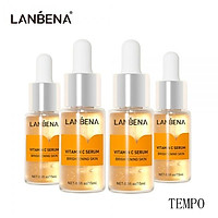 (Hàng Mới Về) Set 4 Serum Lanbena Vitamin C Giúp Làm Trắng Da Và Loại Bỏ Tàn Nhang Hiệu Quả