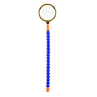 8X Soldering Magnifier Station Flexible Arms Magnifying Glass Lens for Hobby, Jewelry, Repair & Inspecting Micro Objects
