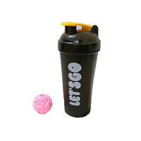 Bình nước tập Gym, Bình lắc Shaker thể thao 700ml , tặng kèm bóng lắc