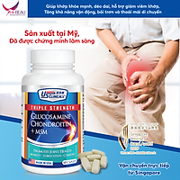 Viên Uống Tăng Cường Glucosamine Gấp Ba Lần Thúc Đẩy Bôi Trơn Sụn, Cải Thiện Khả Năng Vận Động US Clinicals - 60 Viên