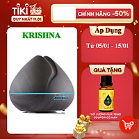 MÁY PHUN SƯƠNG BÚP SEN TẠO ẨM KHÔNG KHÍ - MÁY XÔNG TINH DẦU PHUN SƯƠNG CHÍNH HÃNG KRISHNA - TẶNG KÈM REMOTE - MÁY KHUẾCH TÁN TINH DẦU SIÊU ÂM PHUN SƯƠNG CHUYÊN DỤNG CHO KHÔNG GIAN LỚN - ĐÈN LED 7 MÀU TRANG TRÍ RẤT ĐẸP