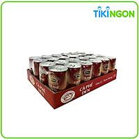 Thùng 24 lon cà phê đen Highlands Coffee 185ml