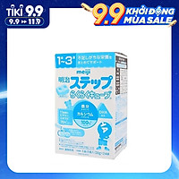Hộp 24 thanh Sữa bột công thức Meiji Hohoemi Milk cho bé 1 đến 3 tuổi (28g/ thanh) - Nhập khẩu Nhật Bản