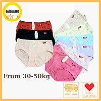 Quần lót cạp cao vừa dáng ôm From nhỏ cho học sinh và người gầy nhỏ dưới 50kg