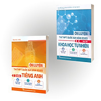 Combo ôn luyện thi THPT Quốc gia 2020 Tiếng Anh – Khoa học tự nhiên (KHTN)
