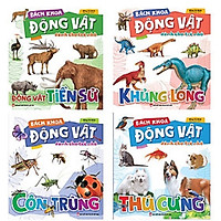 Bách Khoa Động Vật Dành Cho Trẻ Nhỏ (Bộ 4 Cuốn)