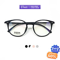 Gọng kính cận nhựa dẻo mắt tròn Elmee E215 màu sắc trẻ trung cá tính
