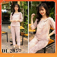 ĐỒ BỘ NỮ MẶC NGỦ, MẶC NHÀ LỤA TAY LỠ ĐẸP QESHOP
