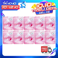 Combo 10 Gói Mặt Nạ Tái Tạo Da Từ Collagen 3w Clinic Fresh Collagen Mask Sheet 100% Cotton (23ml/Miếng)