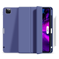 Bao Da Case Cover Dành Cho iPad Pro 11 inch (2020) / iPad Air 4 (10.9 inch) / iPad Pro 12.9 inch (2020) Có Khe Cắm Apple Pencil - Hàng Chính Hãng Meliya accessories
