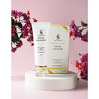Sữa rửa mặt làm sạch nhờn ngừa mụn từ tinh chất trà xanh nha đam Dr.Shindy Facial Cleanser