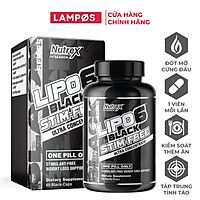 Viên giảm mỡ Lipo-6 Black UC Stim Free - Hỗ trợ giảm cân - 60 liều dùng