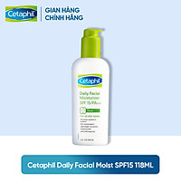Kem dưỡng ẩm và chống nắng hàng ngày cho da mặt Cetaphil Daily Facial Moist SPF15/ PA++ 118ml