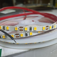 Led Dán 2835 Ruby bản 5mm cho tranh điện(120 led/m cuộn 10m)
