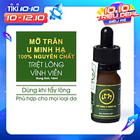 MỠ TRĂN NGĂN NGỪA LÔNG U MINH HẠ nguyên chất cho Chân Tay Nách Mép Bikini Vùng kín Ngực Bụng Toàn thân Body tại nhà hiệu quả an toàn tiết kiệm