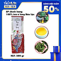 Trà Ô Long thượng hạng 200 gram - Trà Olong hương sữa đặc biệt cao cấp Tân Cương Xanh, trà olong vụ xuân ngon, nước xanh hậu ngọt sâu