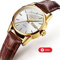 Đồng hồ nam OLEVS-6898 có lịch ngày, phong cách lịch lãm - Hàng chính hãng