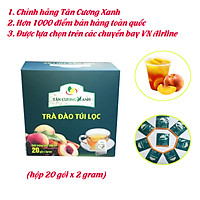 Trà hương đào Tân Cương Xanh - TRÀ ĐÀO TÚI LỌC Thượng hạng pha trà sữa, trà tắc, cam sả, chanh sả ngon