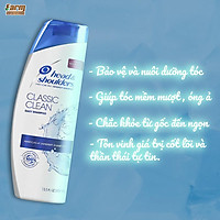 Dầu gội Head & Shouders Classic Clean 700ml
